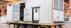 1MVA diesel generator on trailer