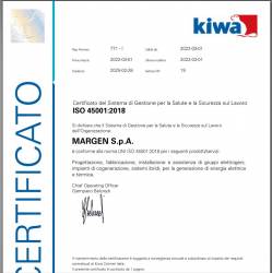 21.03.2022 - ISO 45001:2018 certificate